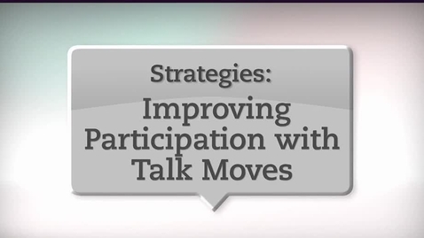 Thumbnail for Talk moves