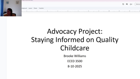 Thumbnail for Advocacy Presentation