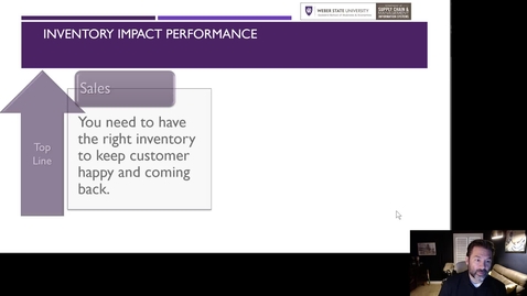 Thumbnail for Impacts of Inventory (5 mins 22 sec)