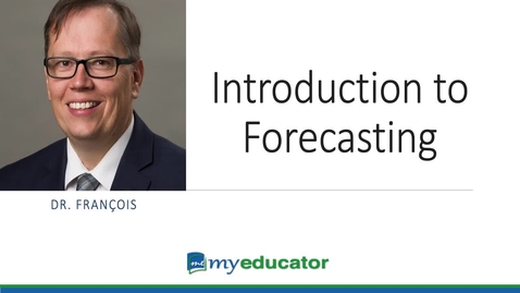 Thumbnail for entry Introduction-to-Forecasting