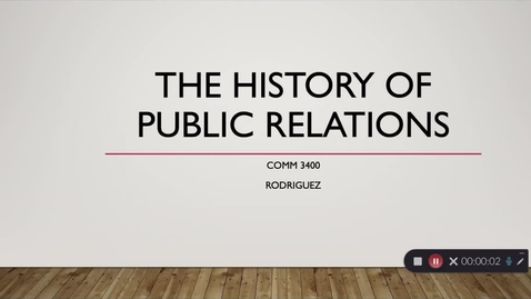 Thumbnail for Rodriguez 3400 - PR History