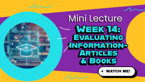 Thumbnail for LIBS 1704  Week 14 Sp26