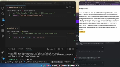 Thumbnail for 2620 - Bootstrap Basics Lab - Nav Hero Footer