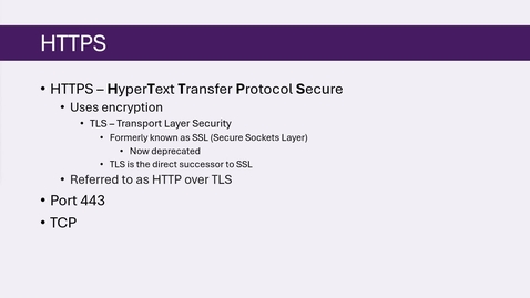 Thumbnail for HTTPS