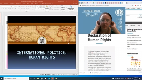 Thumbnail for entry Human Rights Part 1 (20:52)