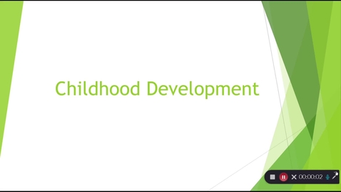 Thumbnail for Childhood Development Part 1 - Quiz