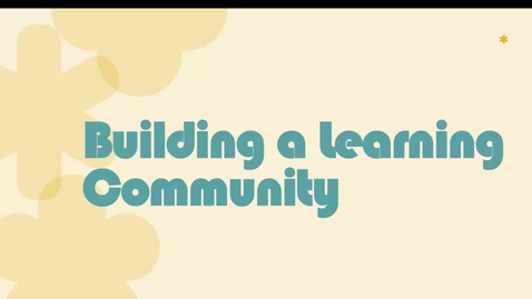 Thumbnail for Learning Community Activities