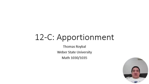 Thumbnail for 12C-Apportionment ONL