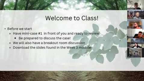 Thumbnail for Week 3 Class Recording Summer Tuesday
