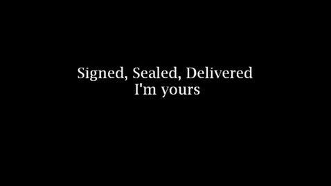 Thumbnail for Stevie Wonder - Signed, Sealed, Delivered Im Yours
