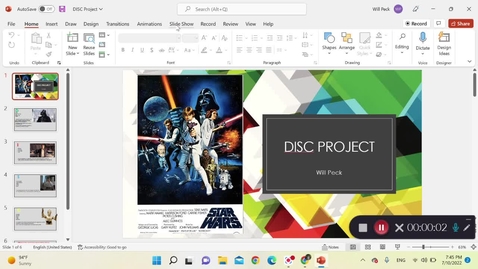 Thumbnail for entry DiSC Project - Star Wars