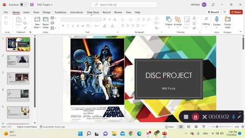 Thumbnail for DiSC Project - Star Wars