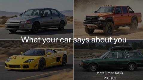 Thumbnail for what your car says about you final