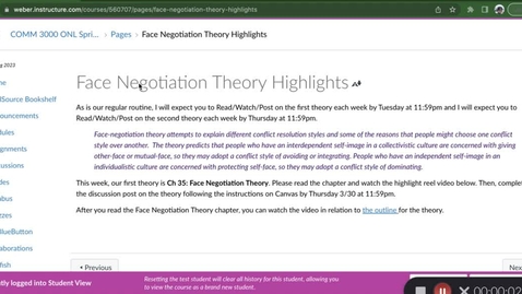 Thumbnail for Face-Negotiation 