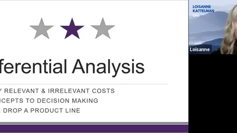 Thumbnail for ACTG 2020 Chap 13 - Video 1 - Part A - Relevant vs irrelevant