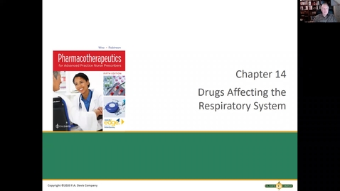 Thumbnail for NRSG 6215 Unit 4 Week 9-10 Respiratory Drugs part 1