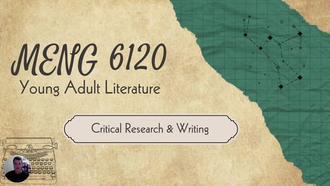Thumbnail for Lesson 9 - Critical Writing 