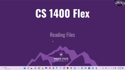 Thumbnail for entry CS Flex 1400 Reading From Files 6-5