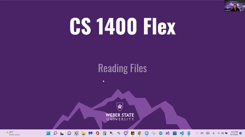 Thumbnail for CS Flex 1400 Reading From Files 6-5