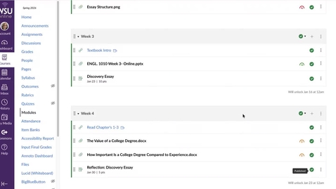 Thumbnail for Engl. 1010- Week 3