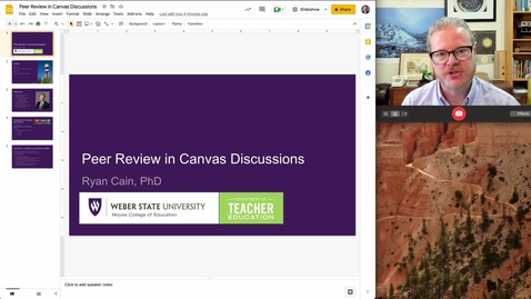 Thumbnail for Peer Review Discussions