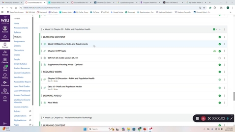 Thumbnail for HAS 3000 Dr. Cottle Lecture Ch.10 (week 11)