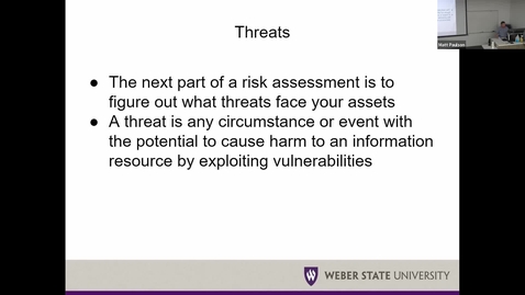 Thumbnail for NET 3550 Threats pt 1