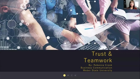 Thumbnail for entry Trust &amp; Teamwork at Work