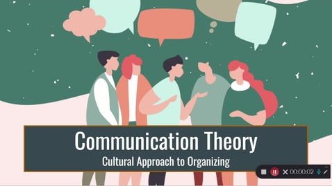Thumbnail for Cultural Approach to Organizing - Ch. 22 - Lecture Vid