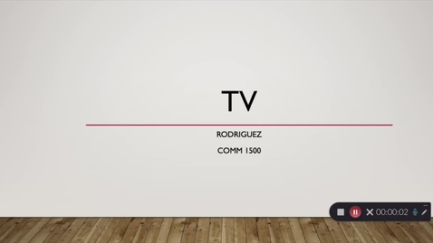 Thumbnail for Week 8 - TV
