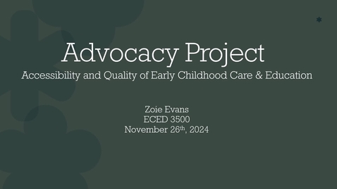 Thumbnail for advocacy presentation
