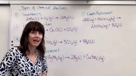 Thumbnail for 5 Types of Chemical Reactions
