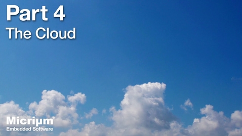 Thumbnail for entry CS6200 Module 5 Internet of Things [4/5]: The Cloud