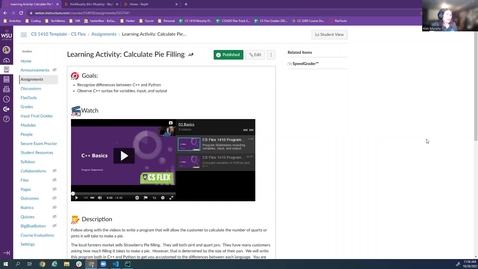 Thumbnail for CS Flex 1410 Program Statements Part 3