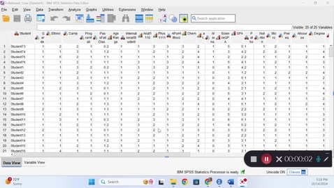 Thumbnail for SPSS Lesson 4