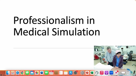 Thumbnail for Professionalism in Medical Simulation