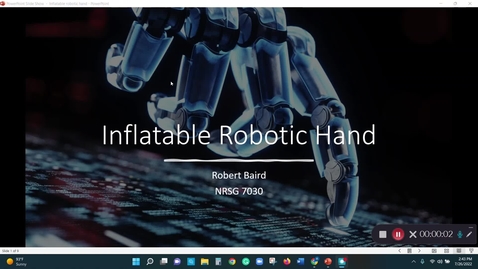 Thumbnail for Inflatable Hand for Amputees - July 26th 2022, 2:43:27 pm