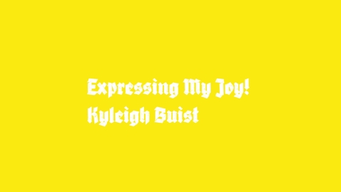Thumbnail for What brings me Joy!