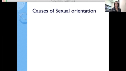 Thumbnail for Gender (Nov. 15) - minority stress theory and becoming nicole