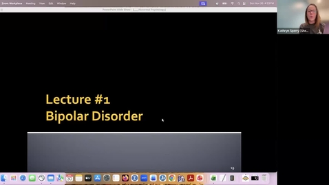 Thumbnail for Intro - Module 10 Bipolar Disorder