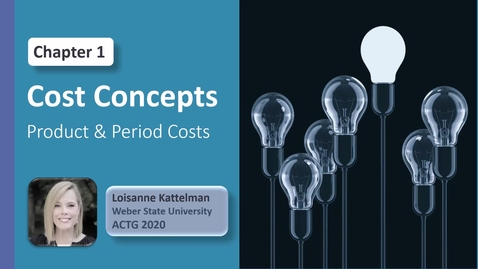 Thumbnail for ACTG 2020 - Chap 1  Video 4 - Product and Period
