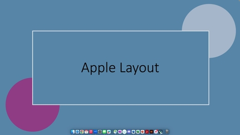 Thumbnail for entry Apple Layout - WEB 3600 Su23