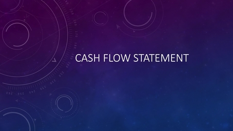 Thumbnail for 12 Accounting Concepts for Cash Flow Statement.mp4