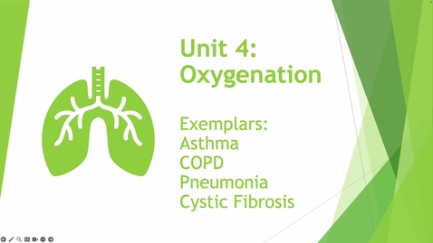 Thumbnail for Unit 4 Recorded Lecture Part 1 Asthma