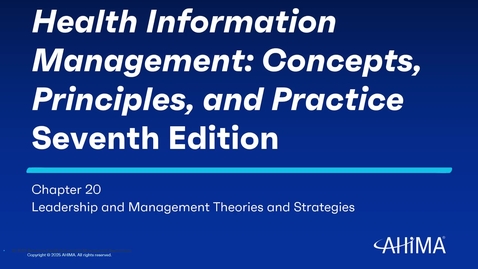 Thumbnail for Ch 20, Leadership and Management Theories &amp;  Strategies, Oachs &amp; Delhomme
