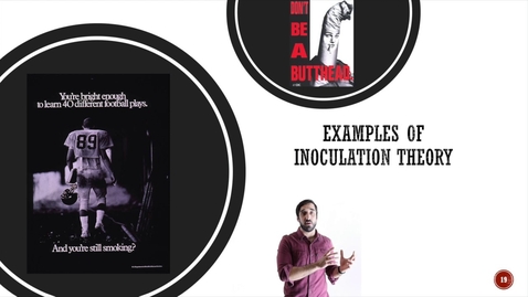 Thumbnail for entry Introducing Inoculation Theory and Discussing Examples (3/4)