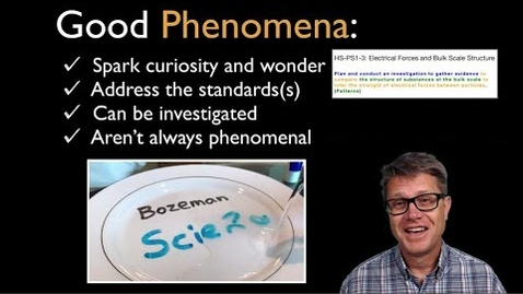 Thumbnail for Scientific Phenomenon and Sensemaking