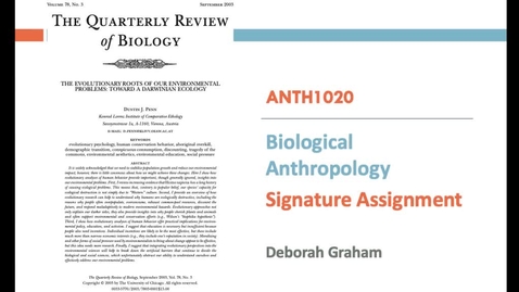 Thumbnail for Signature Assignment Introduction
