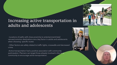 Thumbnail for entry Increasing active transportation in adults and adolescents
