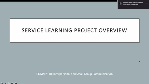 Thumbnail for CEL Group Project Overview